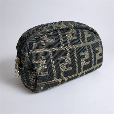 vintage fendi cosmetic bag|fendi makeup pouch.